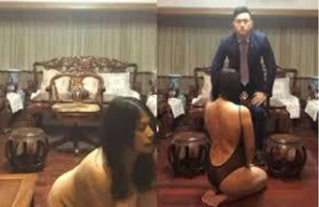 【驯养记完整版】，富家少爷圈养小母狗，日常露脸调教记录，舔鞋舔屌，内裤套头啪啪，对话精彩