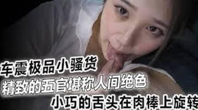 车震极品小骚货，少女精致的五官堪称人间绝色，小巧熟练的舌头在肉棒上旋转全部射进骚货嘴里