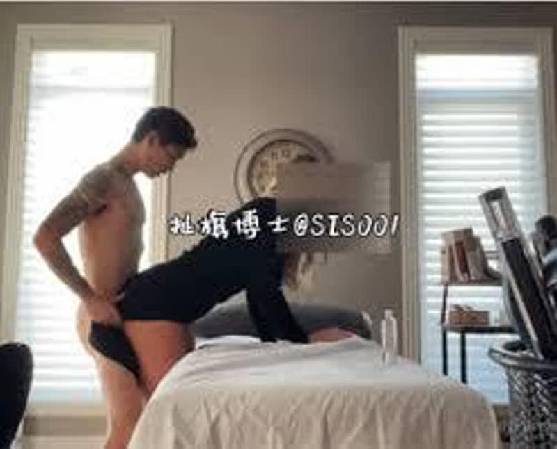 【精彩对白字幕】预约上门女按摩师自愿献身韩国大屌痞子私拍四约身材爆炸法俄混血女技师顺势后入蹭逼