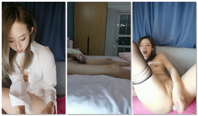 濃妝氣質美禦姐！丁字褲無毛騷穴！炮友埋頭舔逼，沙發上騎乘位抽插，操完不夠爽