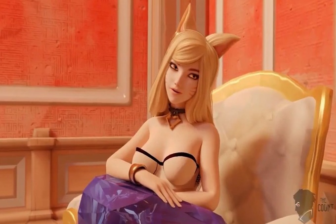 KDA同人动画 阿狸 阿卡丽 