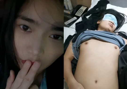 最新私房150RMB新品❤广州虚伪表哥元旦婚礼借机迷玩00后醉酒黑丝表妹下面的毛毛刮得真干净1