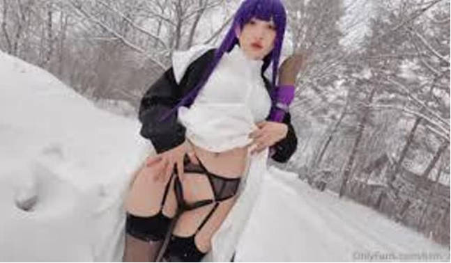 ⚫️极品嫩妹，露脸福利姬付费作品，菲伦COSER，啪啪内射